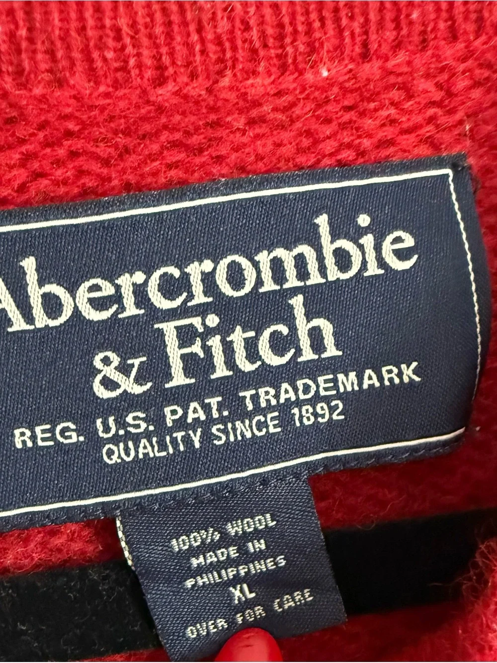 Abercrombie & Fitch 100% wool